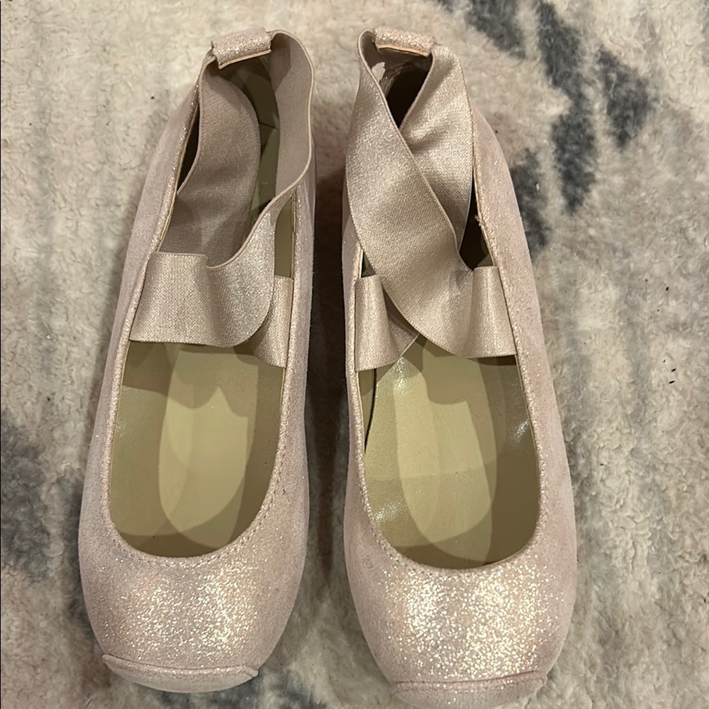 Kids Elegant Pink Ballet Flats